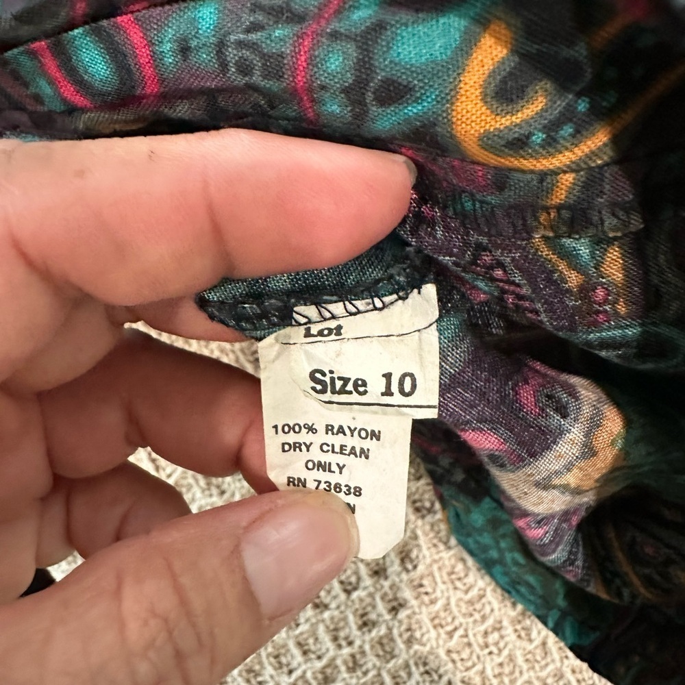 Ellen figg Floral Patterned Skirt - Multicolor vintage - Picture 7 of 7